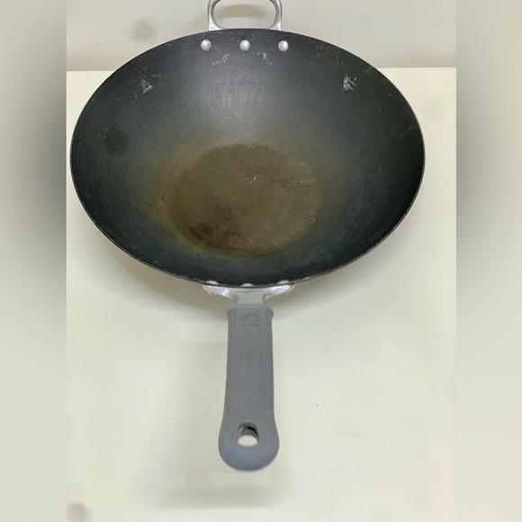 Vtg Maganalite Professional Silicone Rubber Handled 14” Non Stick Stir Fry Wok - Picture 7 of 12